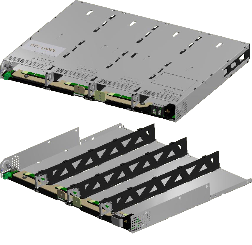 Flatpack2 shelf spare parts power rack Distribution