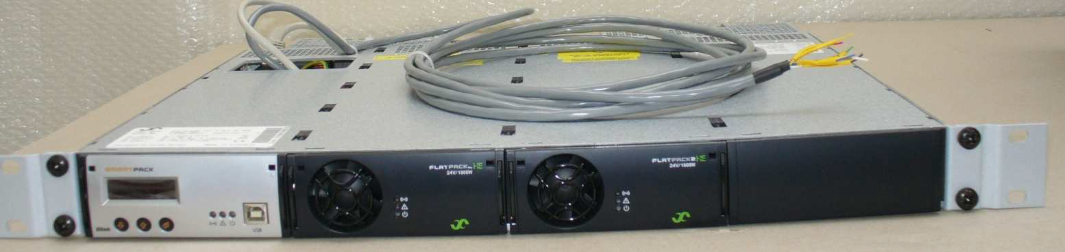 Flatpack2 System Smartpack 1U 24-60Vdc до 9кВт, встраиваемая система электропитания постоянного тока. — изображение 3