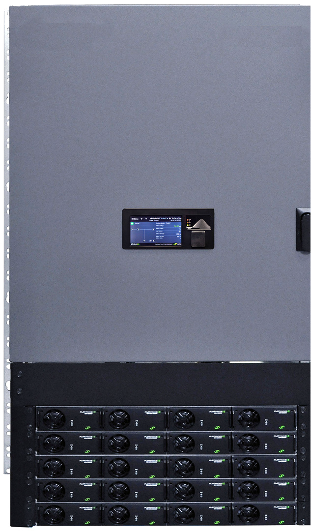 Flatpack2 System Smartpack2 22U 24-380Vdc до 32-60кВт, встраиваемая система электропитания постоянного тока. — изображение 2