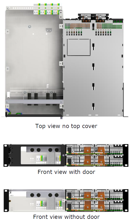 Flatpack2 system Smartpack2 2U 24-380Vdc, 7.2-12kW, встраиваемая система электропитания постоянного тока — изображение 11