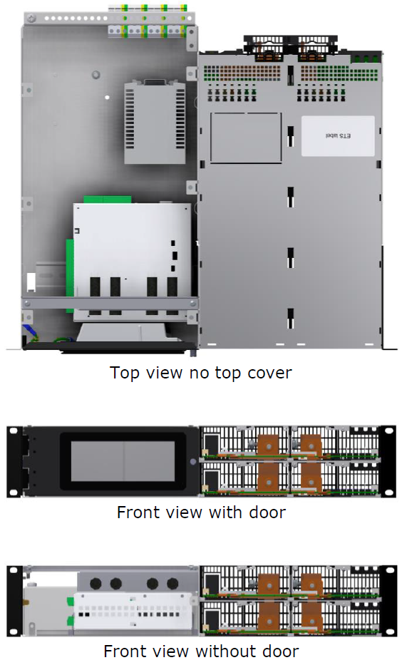 Flatpack2 system Smartpack2 2U 24-380Vdc, 7.2-12kW, встраиваемая система электропитания постоянного тока — изображение 10