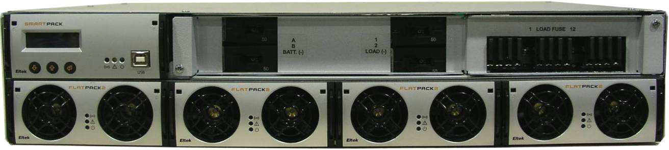 Flatpack2 System Smartpack 2U 24-60Vdc до 12кВт, встраиваемая система электропитания постоянного тока — изображение 16