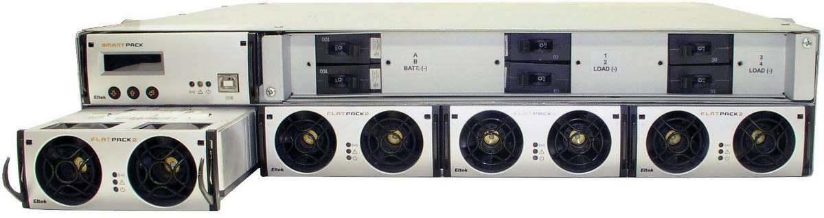 Flatpack2 System Smartpack 2U 24-60Vdc до 12кВт, встраиваемая система электропитания постоянного тока — изображение 10