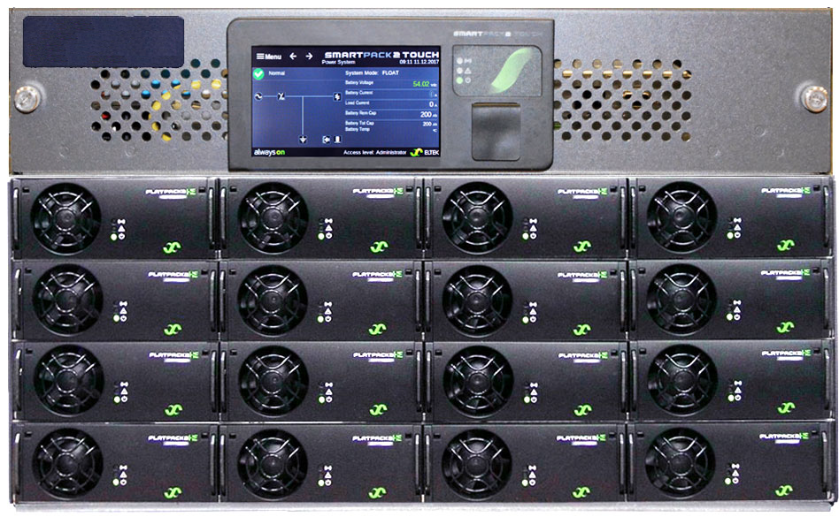 Flatpack2 System Smartpack2 3U-6U 24-380Vdc до 8-48kW, встраиваемая система электропитания постоянного тока — изображение 2