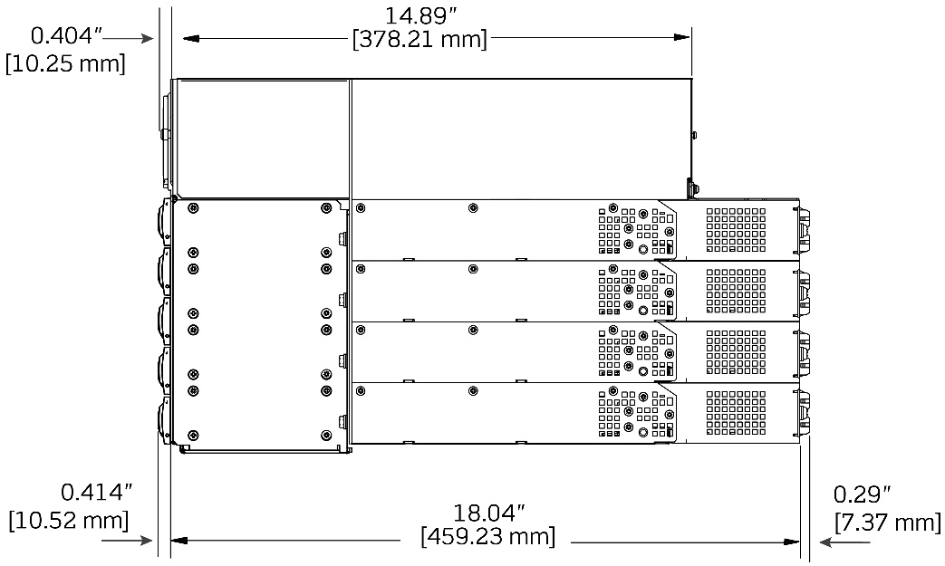 Flatpack2 System Smartpack2 3U-6U 24-380Vdc до 8-48kW, встраиваемая система электропитания постоянного тока — изображение 18