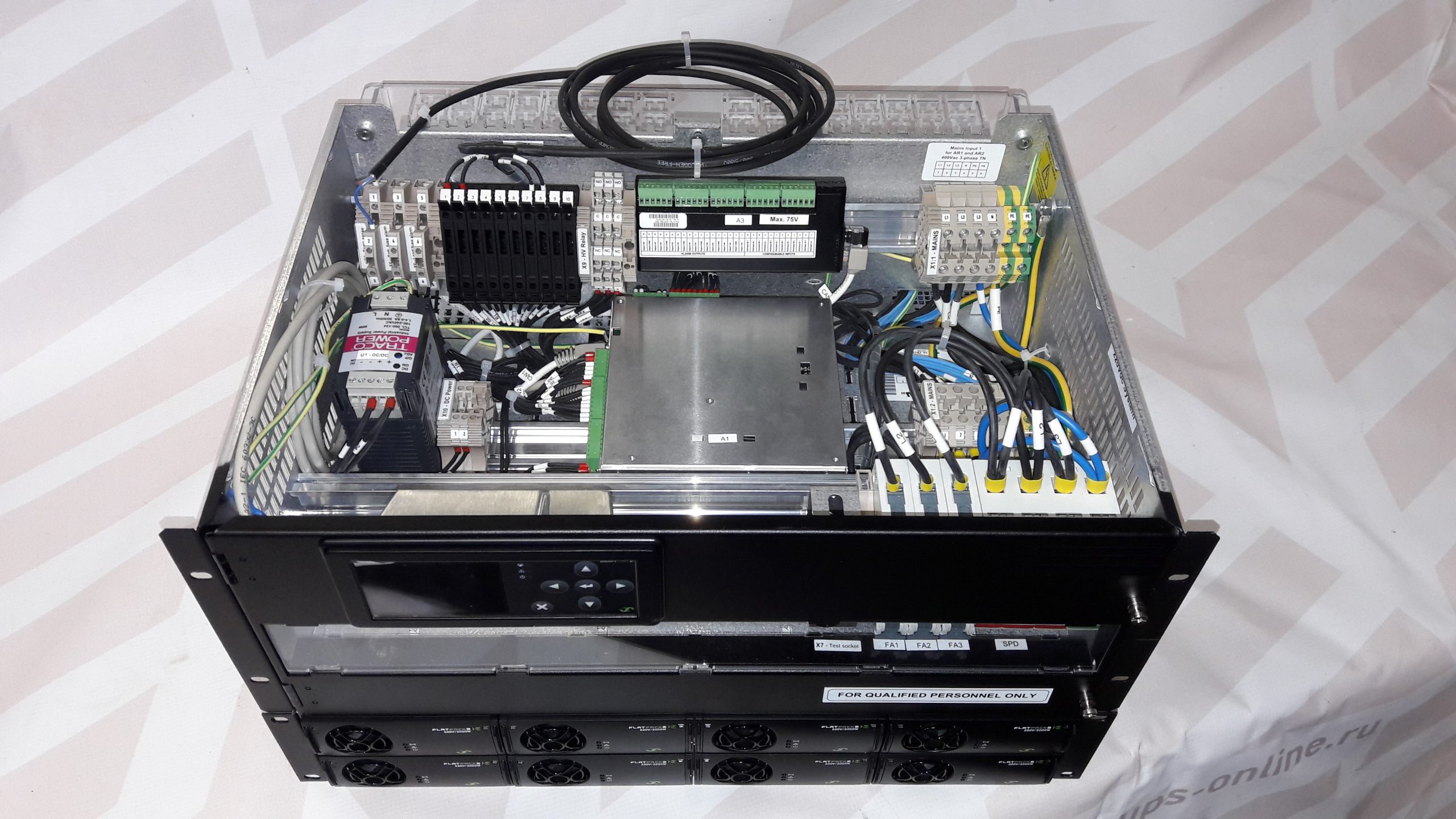 Flatpack2 System Smartpack2 5U-7U 24-380Vdc до 8-24kW, встраиваемая система электропитания постоянного тока — изображение 17