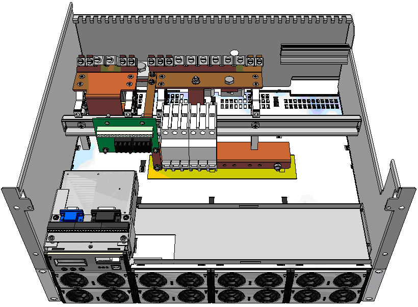 Flatpack2 System Smartpack 5U-8U 24-60Vdc до 8-36кВт, встраиваемая система электропитания постоянного тока — изображение 2