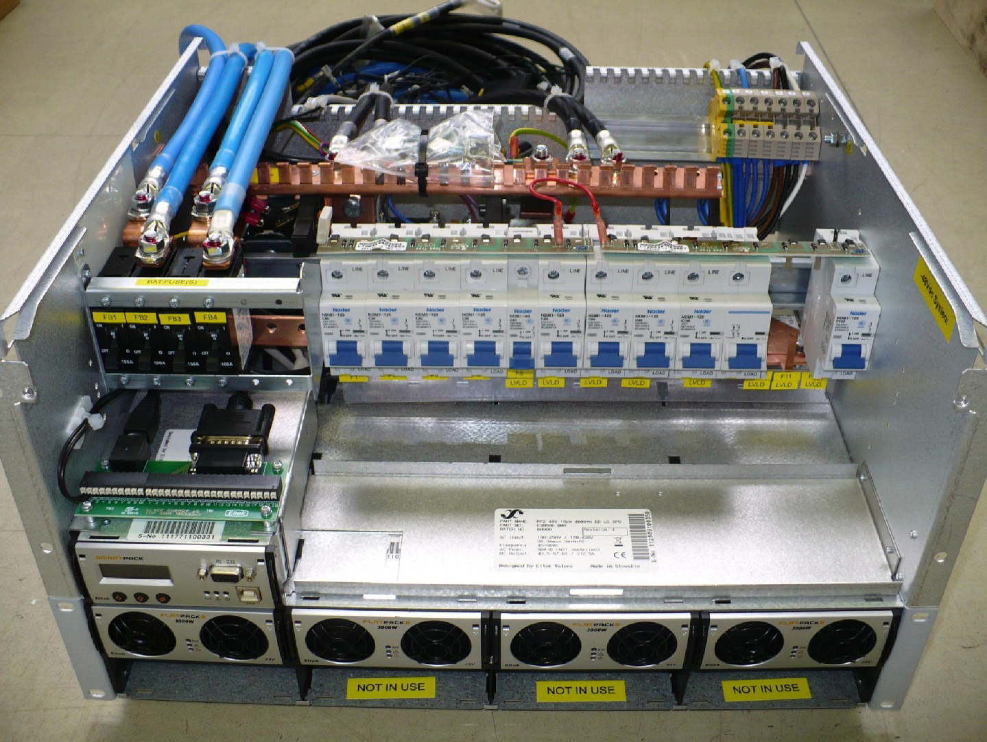 Flatpack2 System Smartpack 5U-8U 24-60Vdc до 8-36кВт, встраиваемая система электропитания постоянного тока — изображение 5