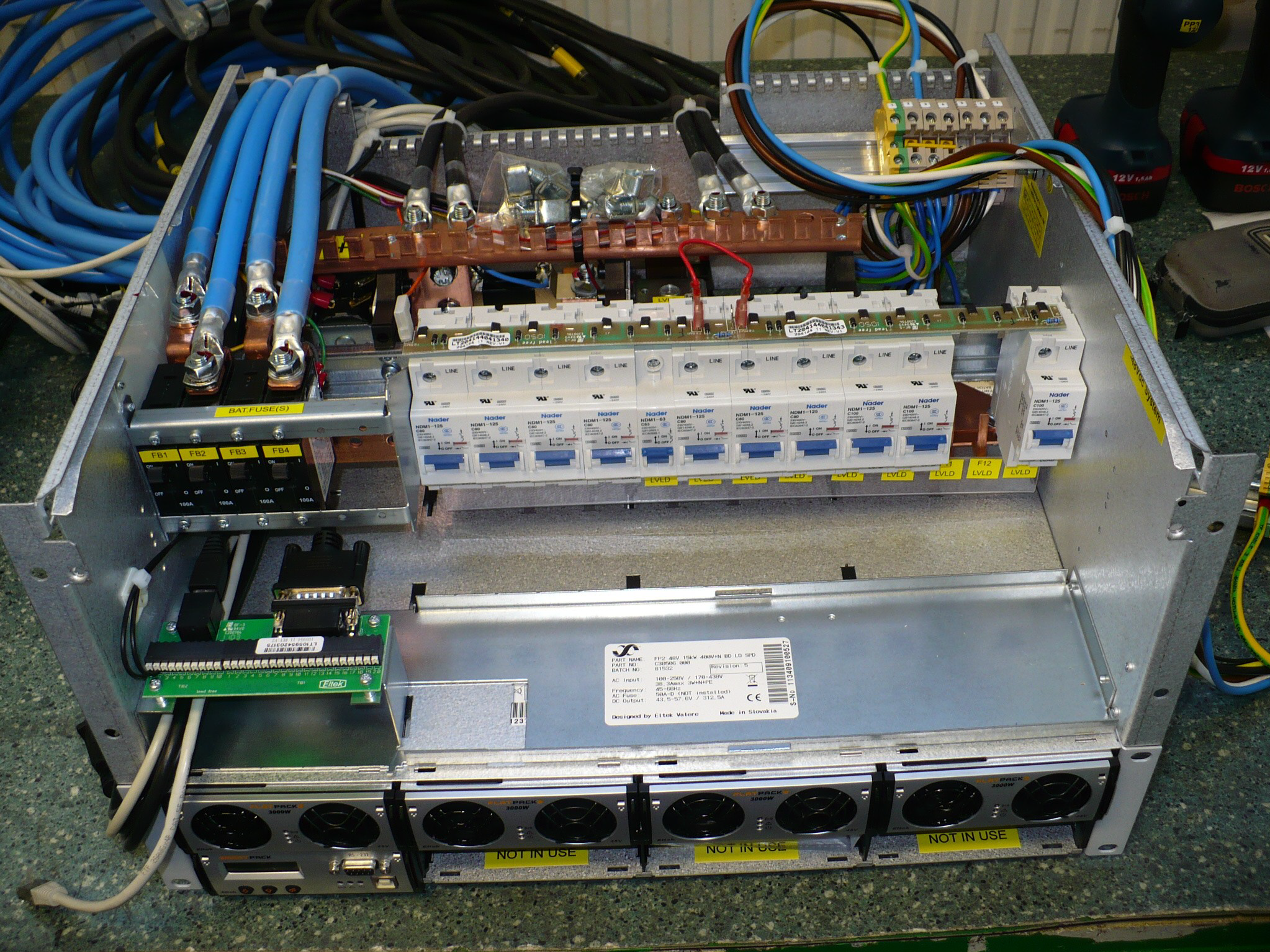 Flatpack2 System Smartpack 5U-8U 24-60Vdc до 8-36кВт, встраиваемая система электропитания постоянного тока — изображение 17