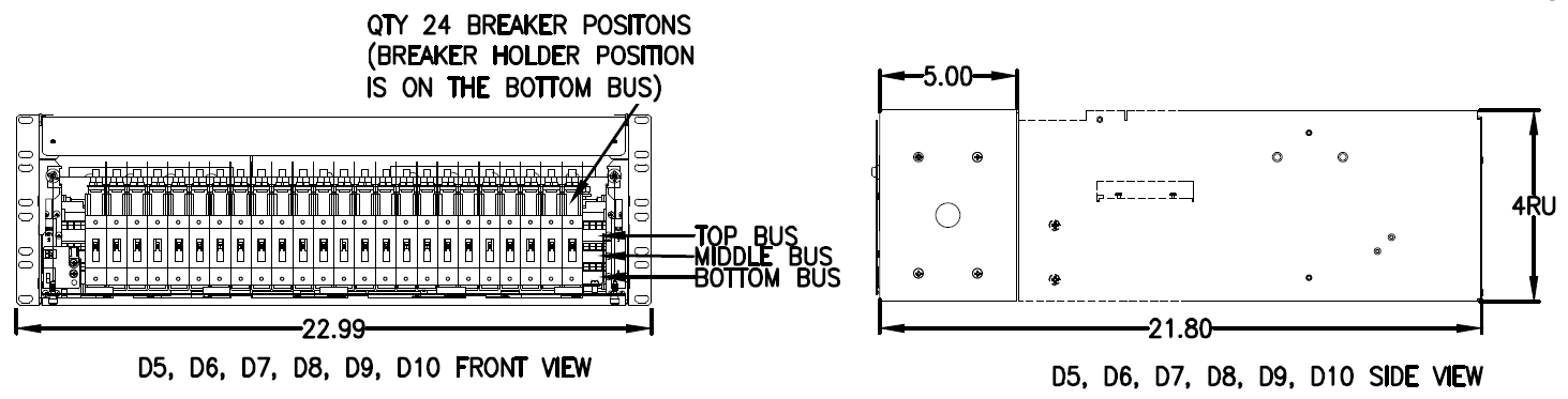 Flatpack2 System Smartpack 6U-9U 24-60Vdc до 8-48кВт, встраиваемая система электропитания постоянного тока — изображение 14