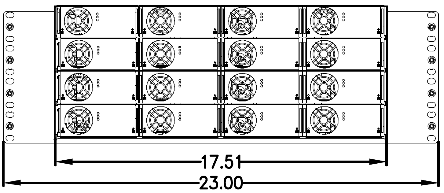 Flatpack2 System Smartpack2 8U-13U 24-380Vdc до 32-48kW, встраиваемая система электропитания постоянного тока — изображение 12