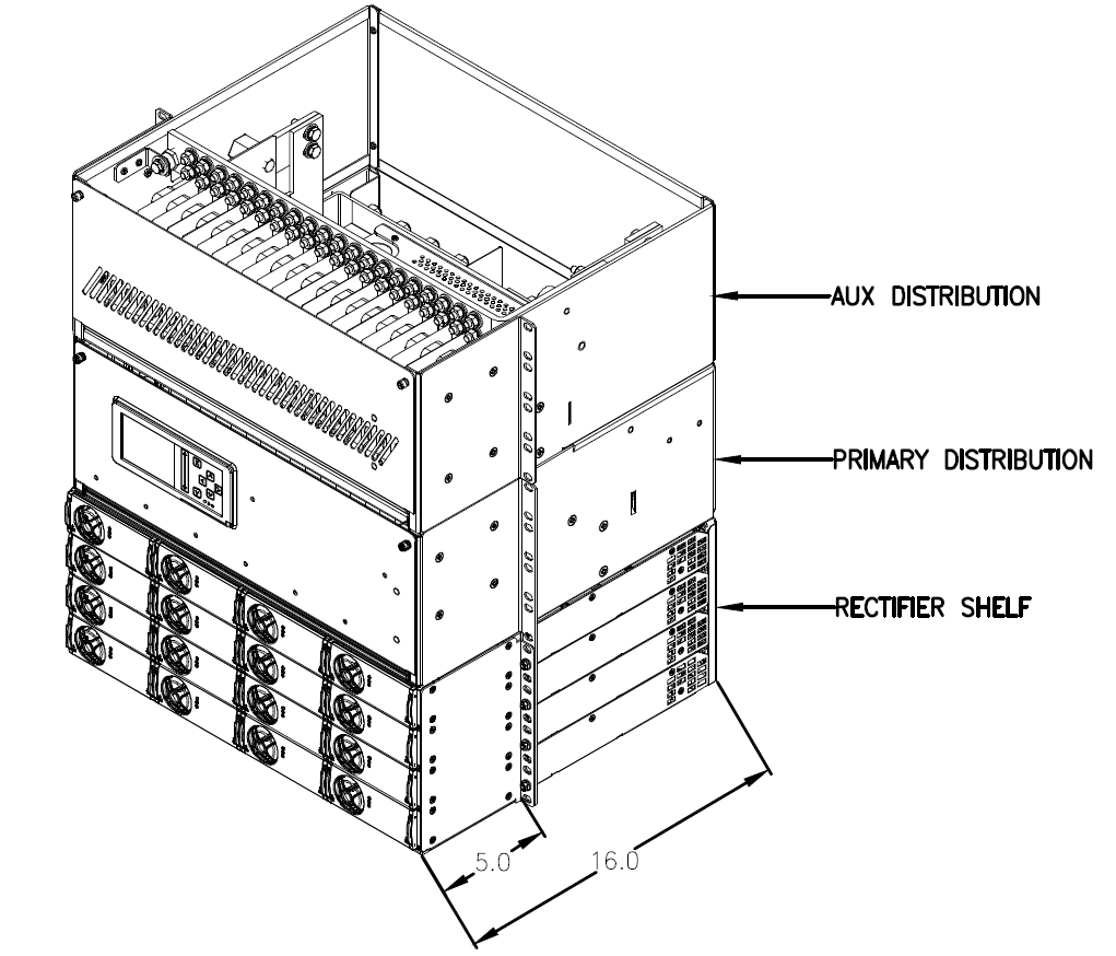 Flatpack2 System Smartpack2 8U-13U 24-380Vdc до 32-48kW, встраиваемая система электропитания постоянного тока — изображение 9