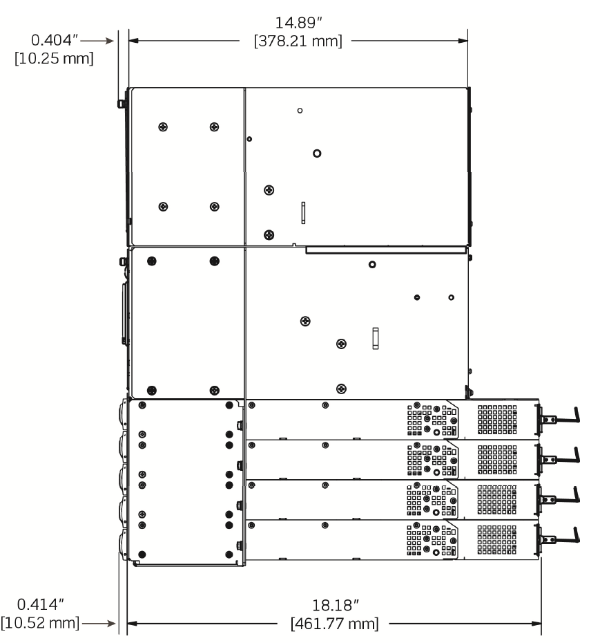 Flatpack2 System Smartpack2 8U-13U 24-380Vdc до 32-48kW, встраиваемая система электропитания постоянного тока — изображение 15