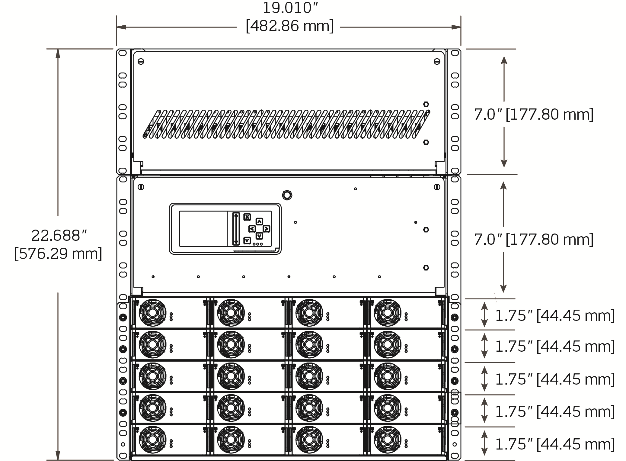 Flatpack2 System Smartpack2 8U-13U 24-380Vdc до 32-48kW, встраиваемая система электропитания постоянного тока — изображение 8